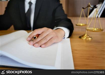 justice consultant working in courtroom / law firm.