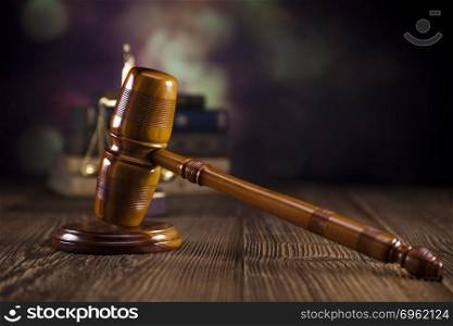 Justice Scale and Gavel, ambient light vivid theme