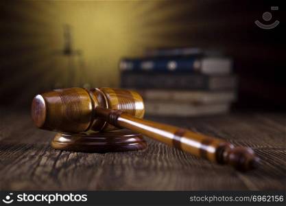 Justice Scale and Gavel, ambient light vivid theme