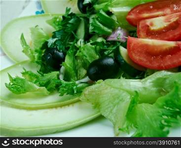 Kabak Salatas? - Mediterranean salad with zucchini