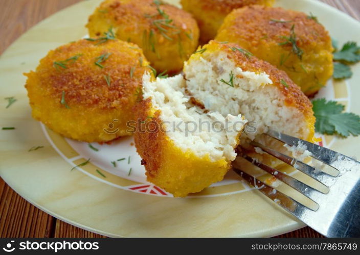 Kabeljaufrikadellen - Fish cod balls