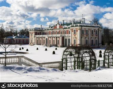 Kadriorg - the royal palace in Tallinn