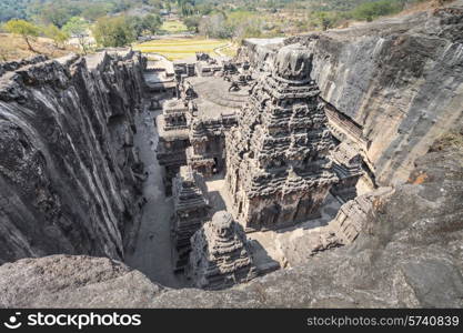 Kailas Temple in Ellora, Maharashtra state in India