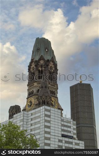 Kaiser Wilhelm Memorial Church, Berlin. Germany