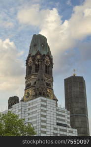 Kaiser Wilhelm Memorial Church, Berlin. Germany