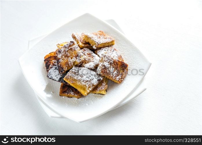 Kaiserschmarrn - popular austrian pancakes