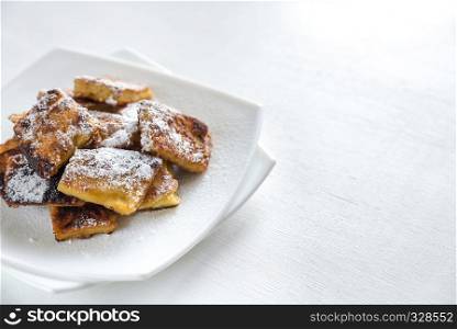Kaiserschmarrn - popular austrian pancakes