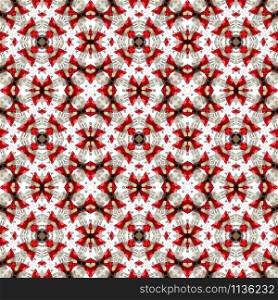 Kaleidoscope seamless patterns abstract background. Magic mandala
