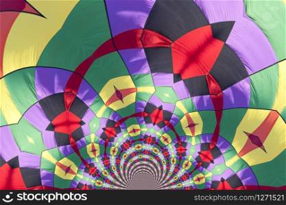 Kaleidoscopic Pattern of a Hot Air Balloon, based on own Reference Image