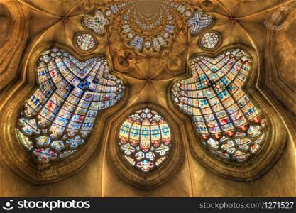 Kaleidoscopic Pattern of Architecture, based on own Reference Image