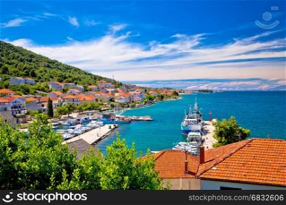 Kali - small fishermen town harbor, Island of Ugljan, Dalmatia, Croatia