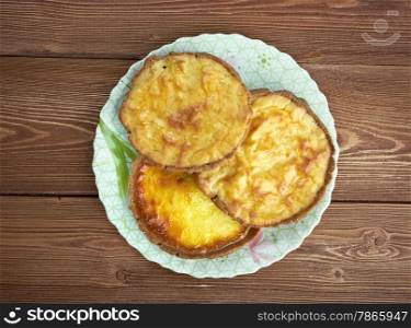 Kalitt on Pinterest- Traditional karelian pasties from Finland on rustic wooden background