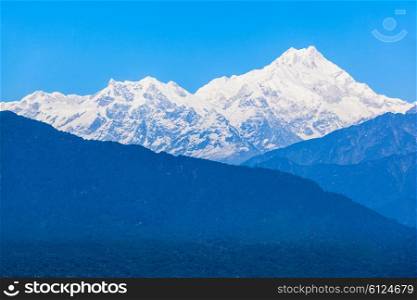 Kangchenjunga is the third highest mountain in the world, and lies partly in Nepal and partly in Sikkim, India