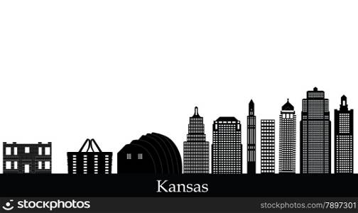 kansas american city skyline
