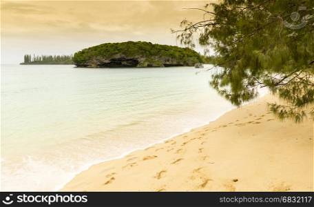 Kanumera Beach on Isle Of Pines, New Caledonia in the South Pacific