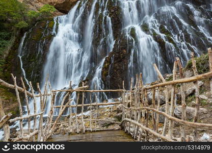 Kapuzbasi waterfall, Kayseri province, Turkey