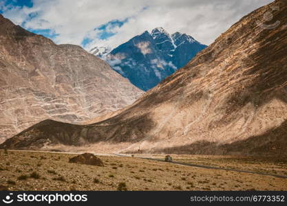 Karakorum Highway in Pakistan