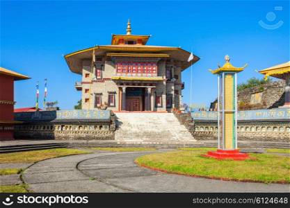 Karma Theckling Monastery (Mane Choekhorling Gompa) in Ravangla in South Sikkim, India&#xA;