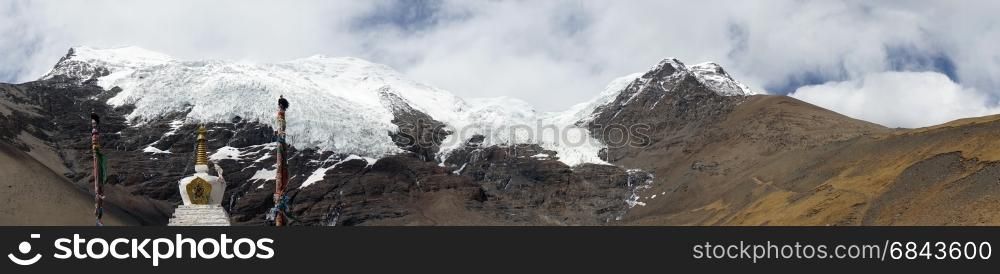 Karola Glacier in Tibet, China