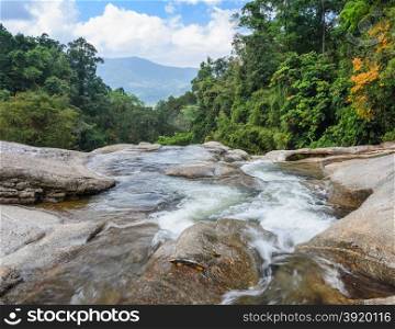 Karome waterfall, Evergreen forest waterfall in Nakhon Si Thammarat, Thailand