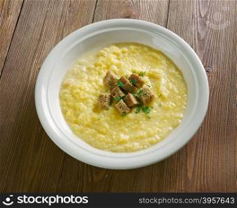 Kartoffel Milch Suppe - Tyrolean potato milk soup