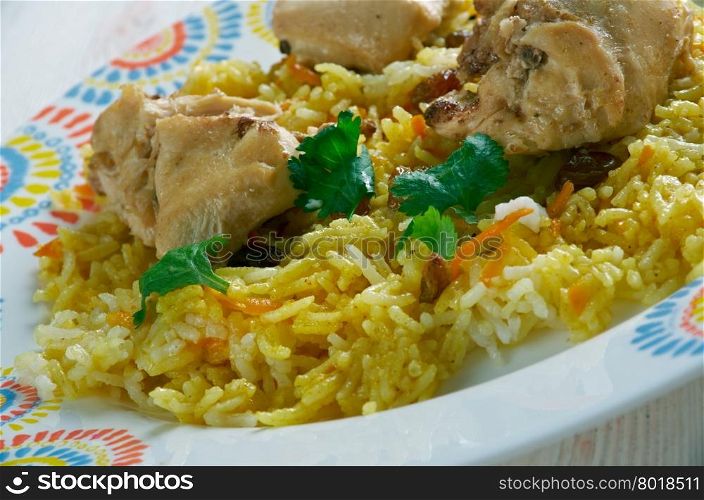 Kashmiri Chicken Pulao