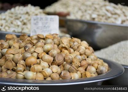 Kashmiri Garlic for sale at indian market,India