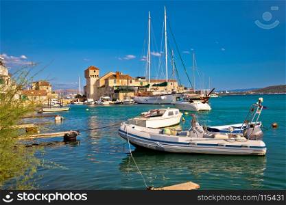 Kastel Gomilica old town on the sea near Split, Dalmatia region of Croatia