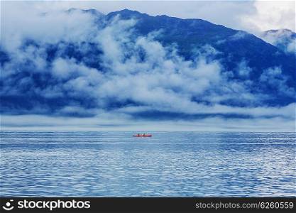 Kayaking in Alaska, United States