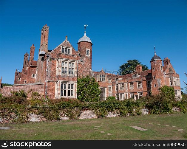 Kentwell Hall Suffolk Tudor Manor special day visit olde romantic historical re-enactment - Suffolk; UK