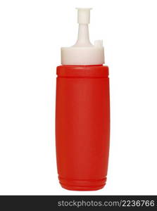 Ketchup bottle isolated on a white background. Ketchup bottle