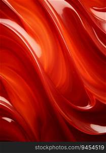 Ketchup Waves Texture Background. Generative ai. High quality illustration. Ketchup Waves Texture Background. Generative ai