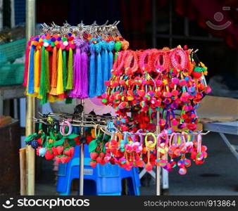 Key colors in Thailand, a souvenir gift.