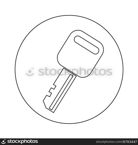 Key Icon illustration design
