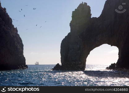 Keyhole Rock in Cabo