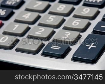 Keys calculator -Shallow depth of field-