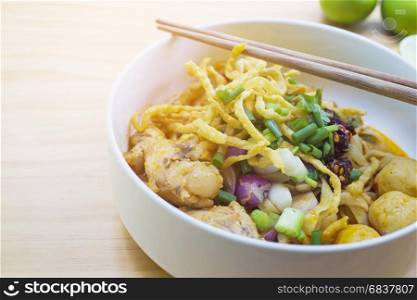 Khao Soi, Northern Thai curry noodle