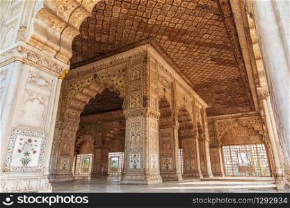 Khas Mahal in India, Red Fort of Delhi.. Khas Mahal in India, Red Fort of Delhi