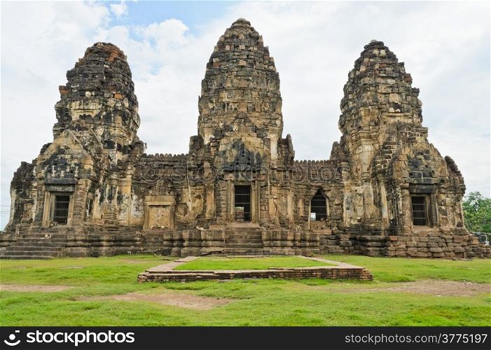 Khmer temple in Lopburi, Thailand