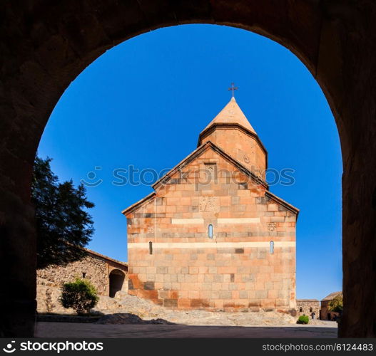 Khor Virap is an Armenian monastery located in the Ararat plain in Armenia, near the border with Turkey.