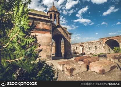 Khor Virap is ancient Monastery located in Ararat valley in Armenia. Khor Virap Monastery