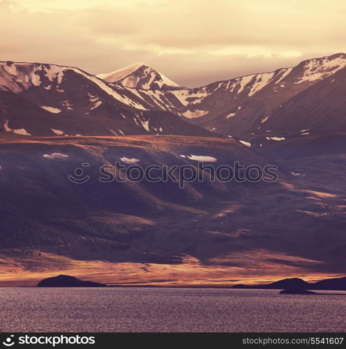 Khotton Lake in Mongolia