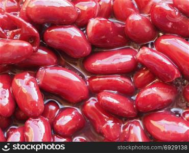 kidney beans legumes vegetables food. red kidney beans variety of common bean (Phaseolus vulgaris) legumes vegetables vegetarian food