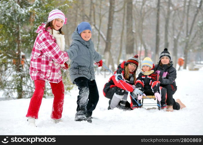 kids sliding