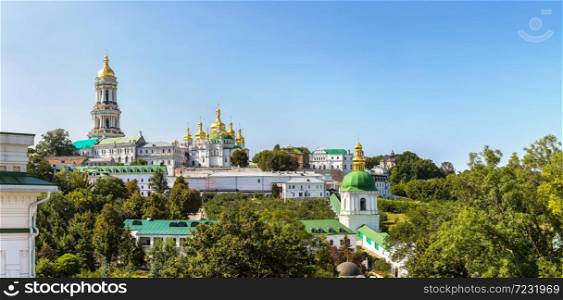 Kiev Pechersk Lavra Orthodox Monastery in a beautiful summer day