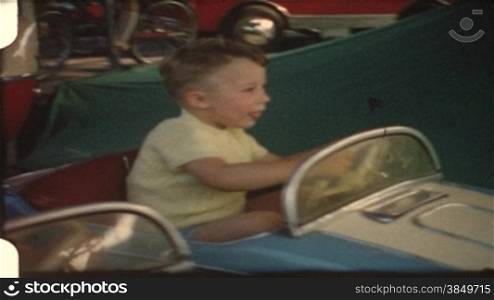 Kinderkarussell 60er-Jahre (8 mm-Film)