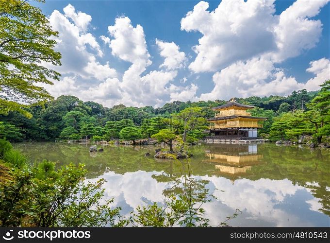 Kinkaku-ji, Temple of the Golden Pavilion in Kyoto, Japan