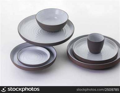 Kitchen and restaurant utensils on a white background. kitchen and restaurant utensils