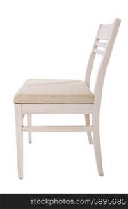 Kitchen chair isolated on the white