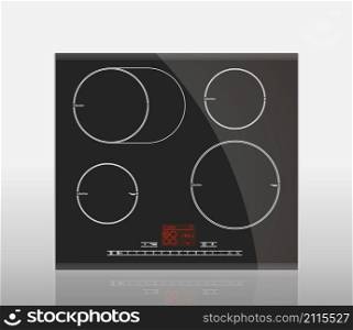 Kitchen - Induction hob, household appliances